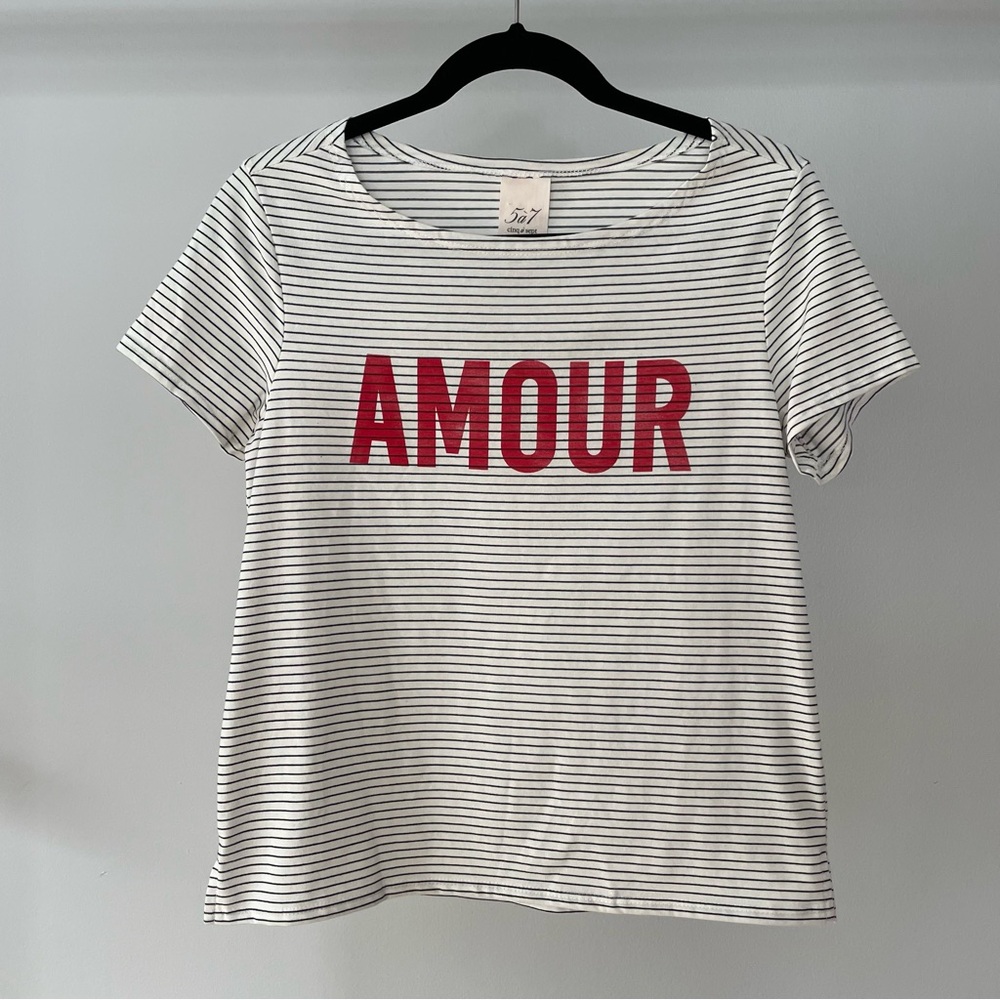 NWT Cinq à Sept Maxi Amour Top